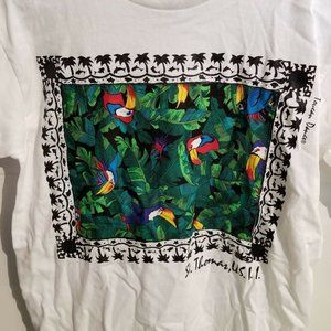 Toucan Virgin Islands Tropical T Shirt